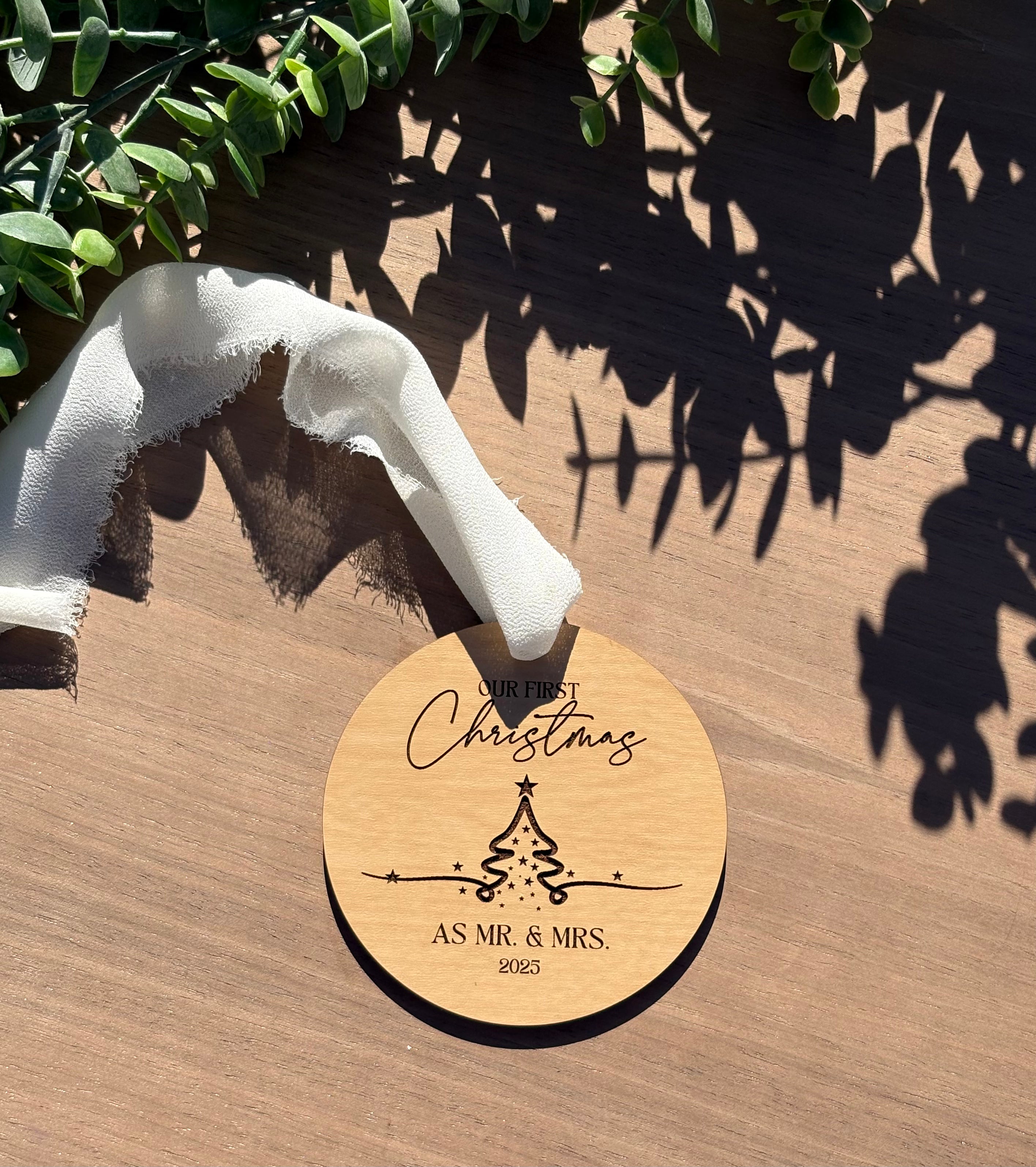 Our First Christmas As Mr & Mrs